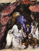 Paul Cezanne The Strangled Woman oil